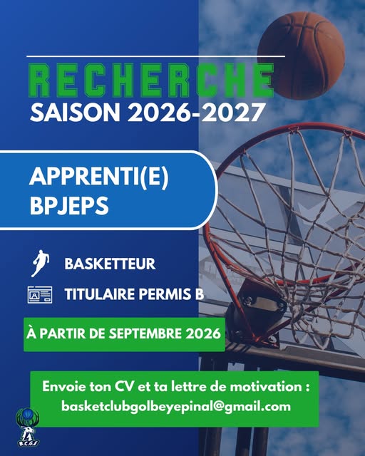 Recrutement – Apprenti BPJEPS
