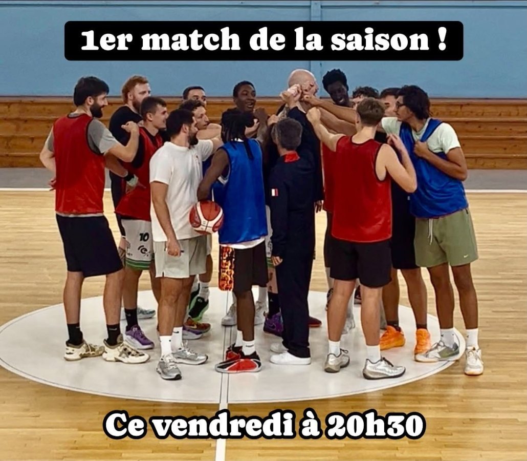 PREMIER MATCH DE LA SAISON - Vendredi 28 août - 20h30