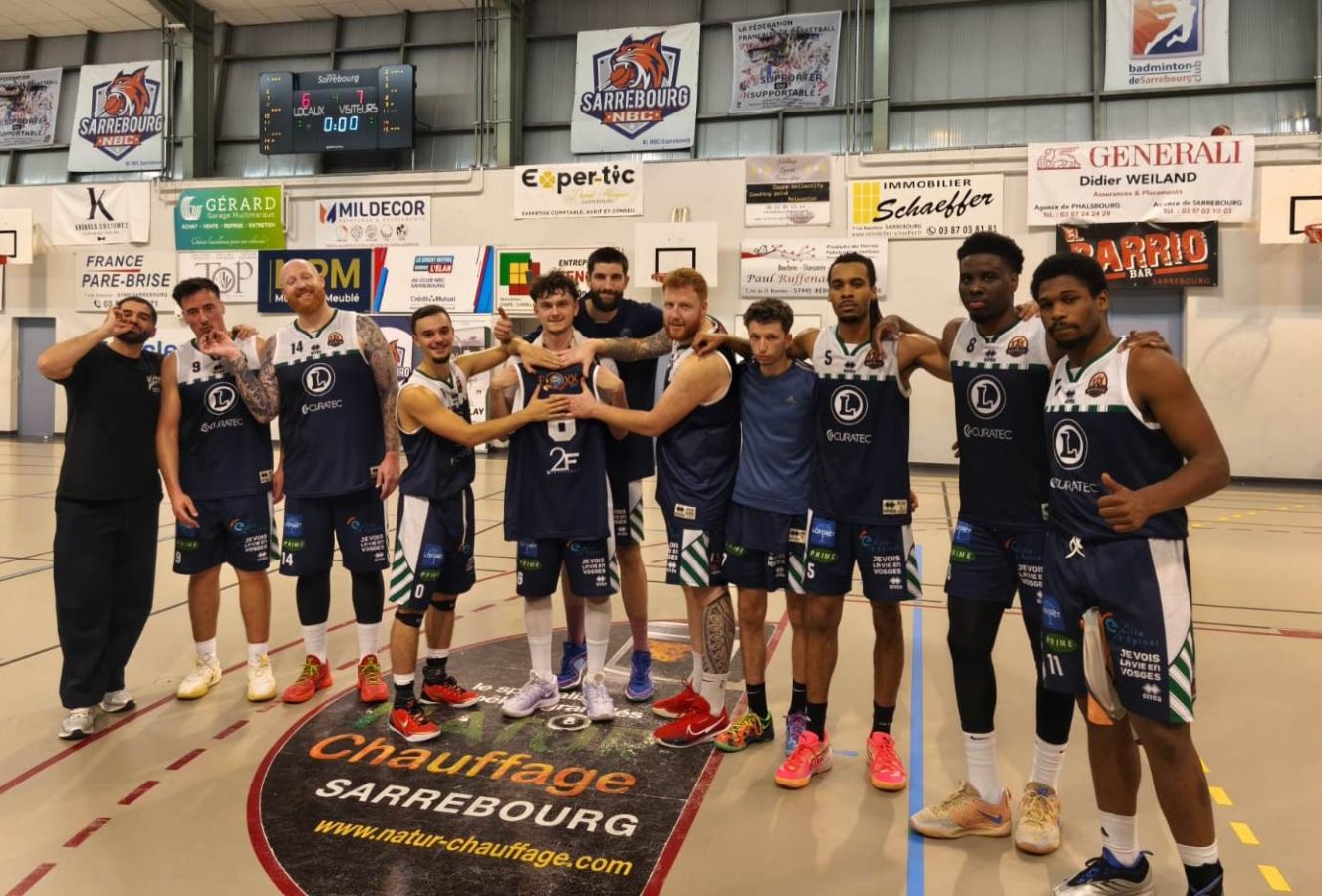 Seniors Masculins 1 - Basket Club Golbey Epinal